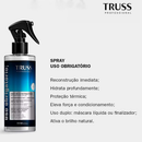 Truss Uso Obrigatório Leave-in Reconstrutor 260ml | Proteção Térmica, Brilho e Reparação Imediata