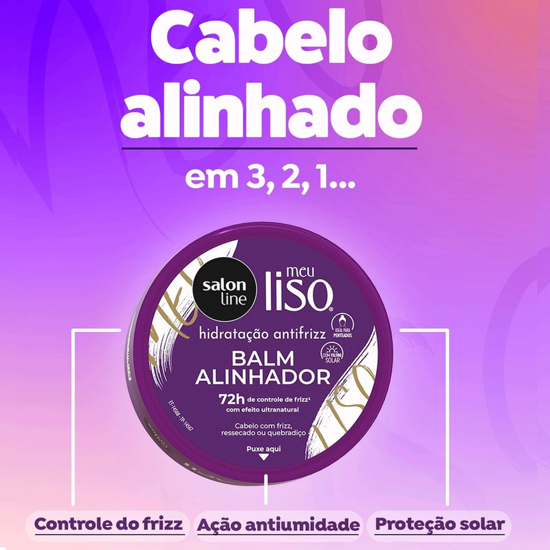 Balm Meu Liso Antifrizz 50g